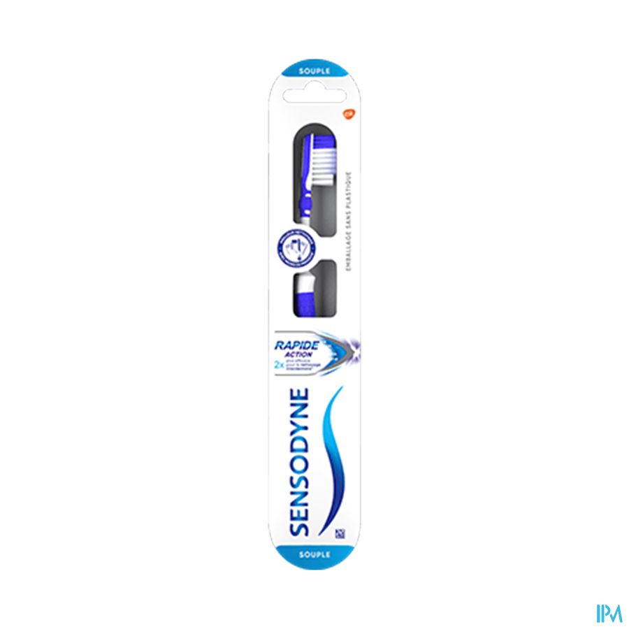 produit Sensodyne Brosse A Dents Rapide Action Souple