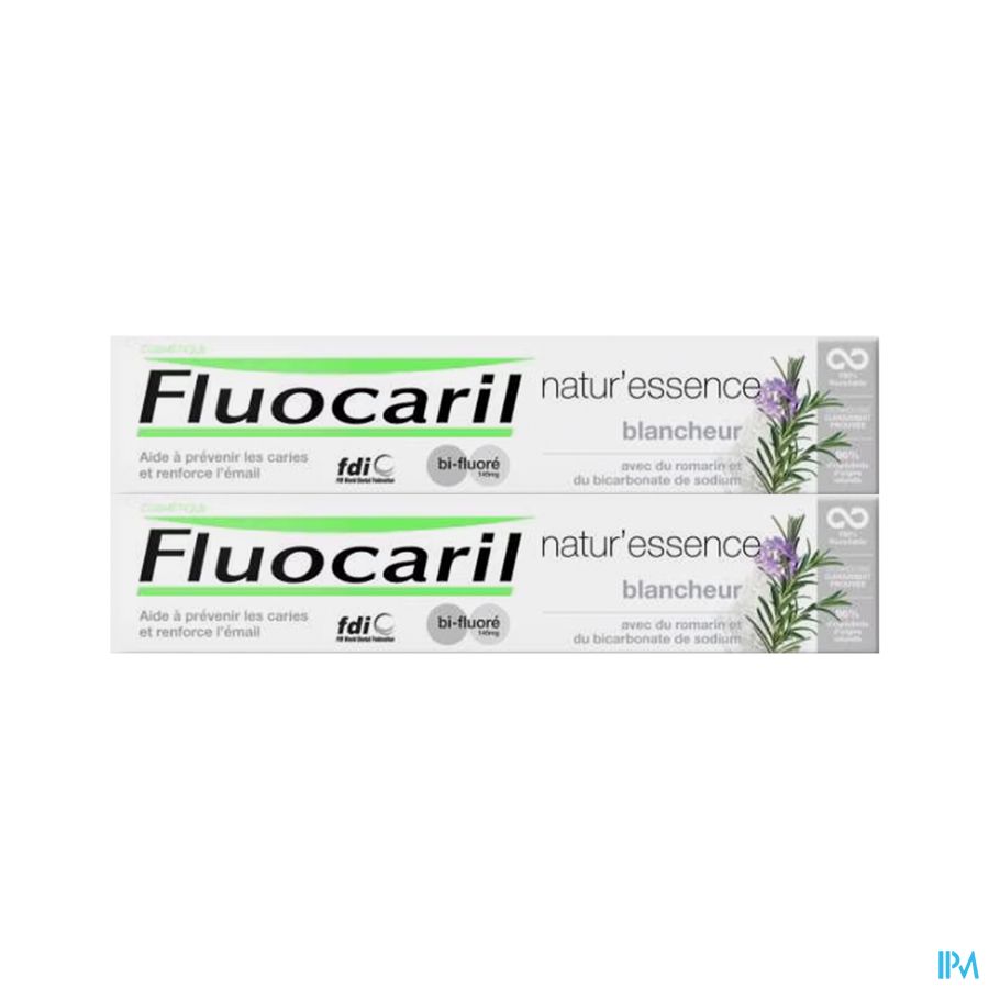vignette FLUOCARIL NATUR'ES 145MG BLC DE TBE2X75ML