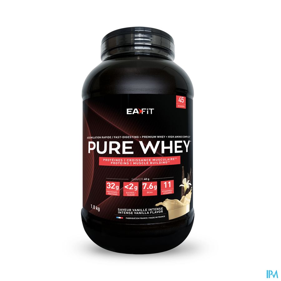 vignette PURE WHEY VANILLE INTENSE 1.8KG