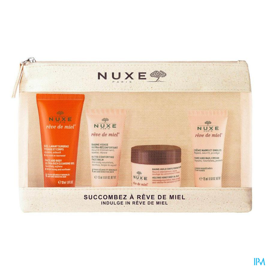 produit Nuxe Trousse De Voyage Reve De Miel 2023 4produits
