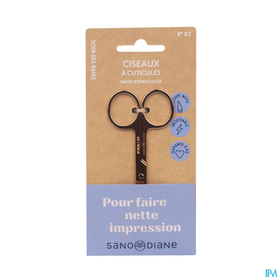 vignette SANODIANE 82 CISEAUX CUTICULES ROSE