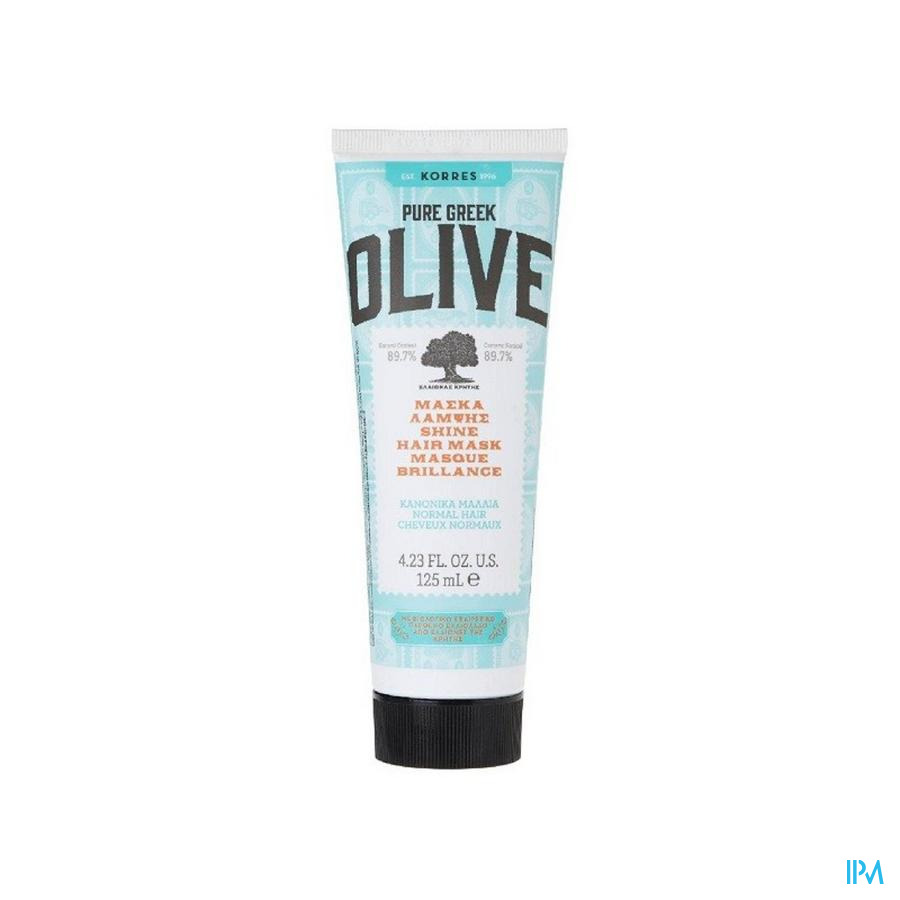 vignette Korres Olive Capillaire Masque Cheveux Brillance 125ml