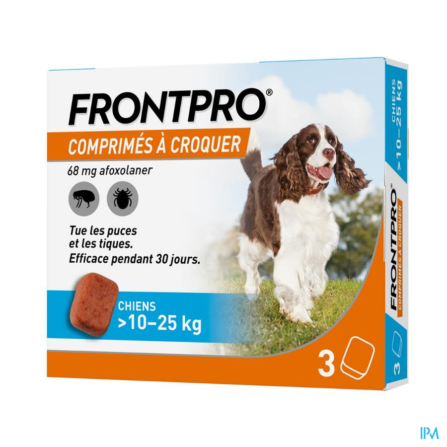 vignette FRONTPRO ANTI-PUCES CHIEN L - 3CPRS