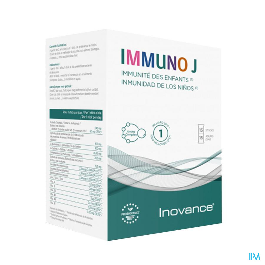 vignette Inovance Immuno J Enfant Sachet 15