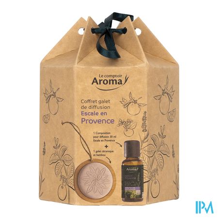 vignette Le Comptoir Aroma Composition Escale En Provence + Galet Coffret 2022