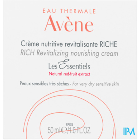vignette AVENE ESSENTIELS CR NUT RICH 50ML
