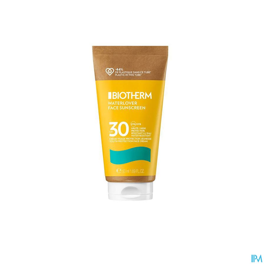 vignette Biotherm Waterlover Creme Solaire Antiage Spf30 Tube 50ml