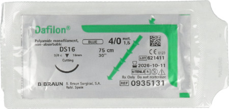 produit DAFILON BLEU 4/0 75CM DS16 36
