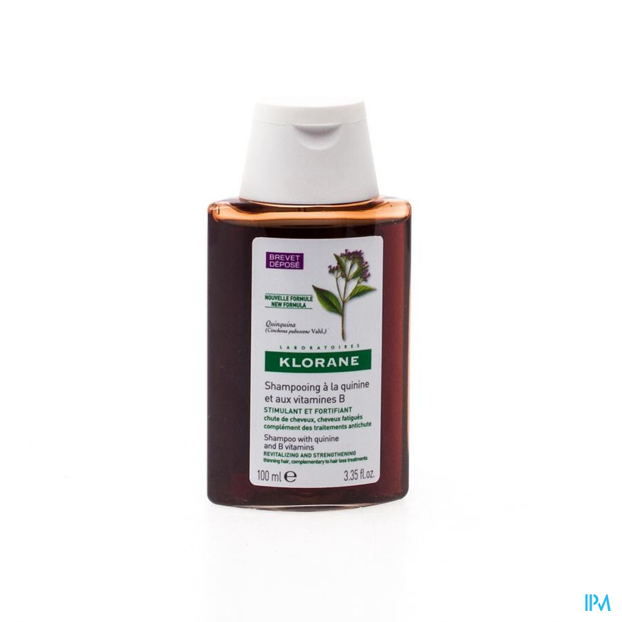 vignette KLORANE SH QUININE VIT B 100ML