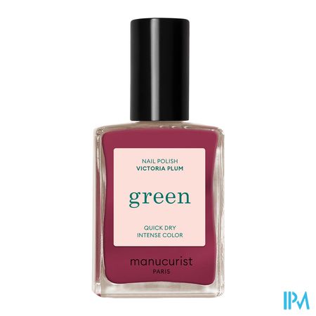vignette Manucurist Green Vernis A Ongles Victoria Plum 15ml