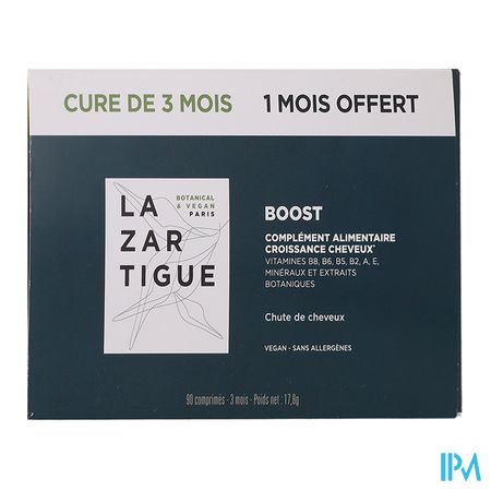 vignette Lazartigue Boost Chute De Cheveux Comprime 30 X3
