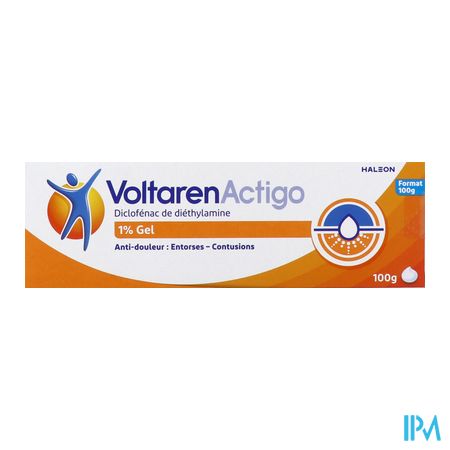 vignette VOLTARENACTIGO 1% GEL TUB 100G