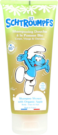 produit Le Comptoir Du Bain Shampooing Douche Schtroumpf Pomme 200ml