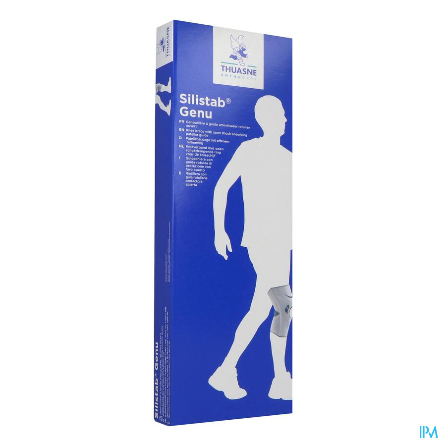 vignette Silistab Genu G2 Genouillere Ouverte Blanche T2