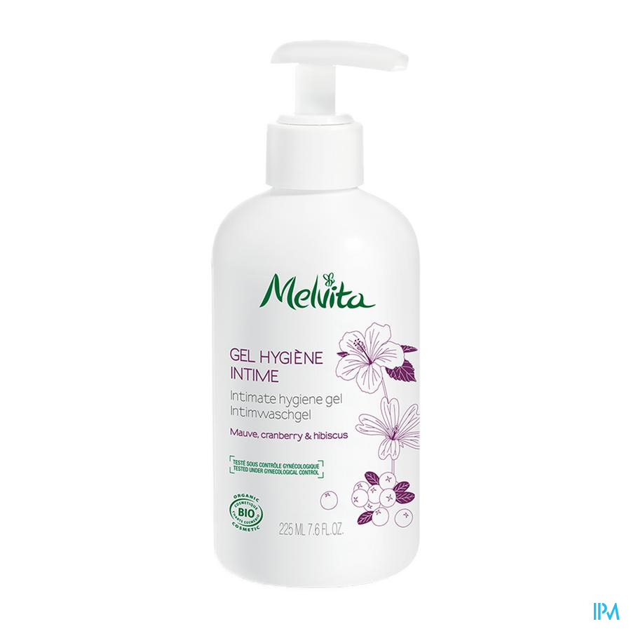 vignette MELVITA GEL HYGIENE INT 225ML