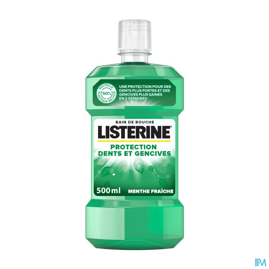 vignette Listerine Protection Dents Gencives Bain De Bouche 500ml