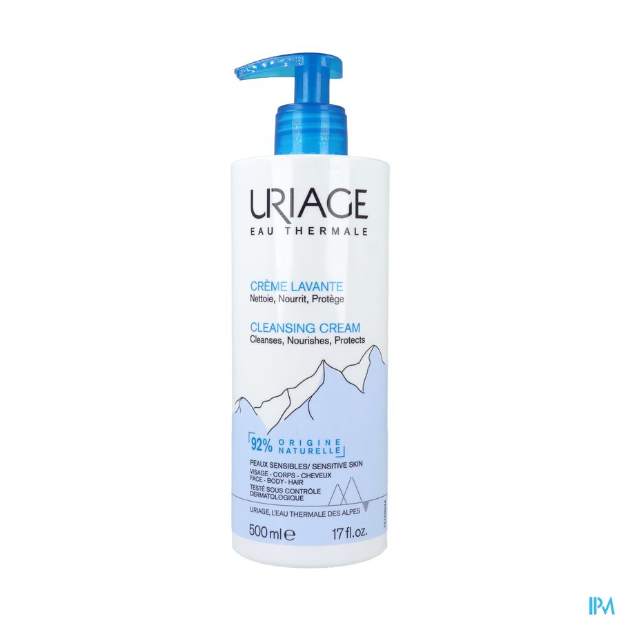 produit Uriage Creme Lavante Surgras 500ml