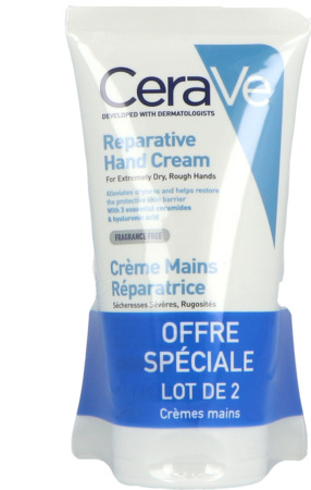 vignette Cerave Creme Mains Reparatrice 50ml X2