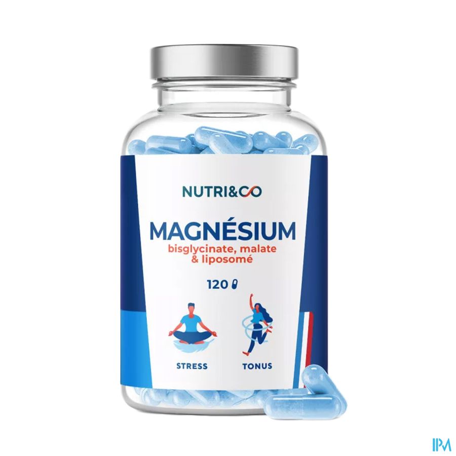 produit NUTRI&CO MAGNESIUM GELU FL120