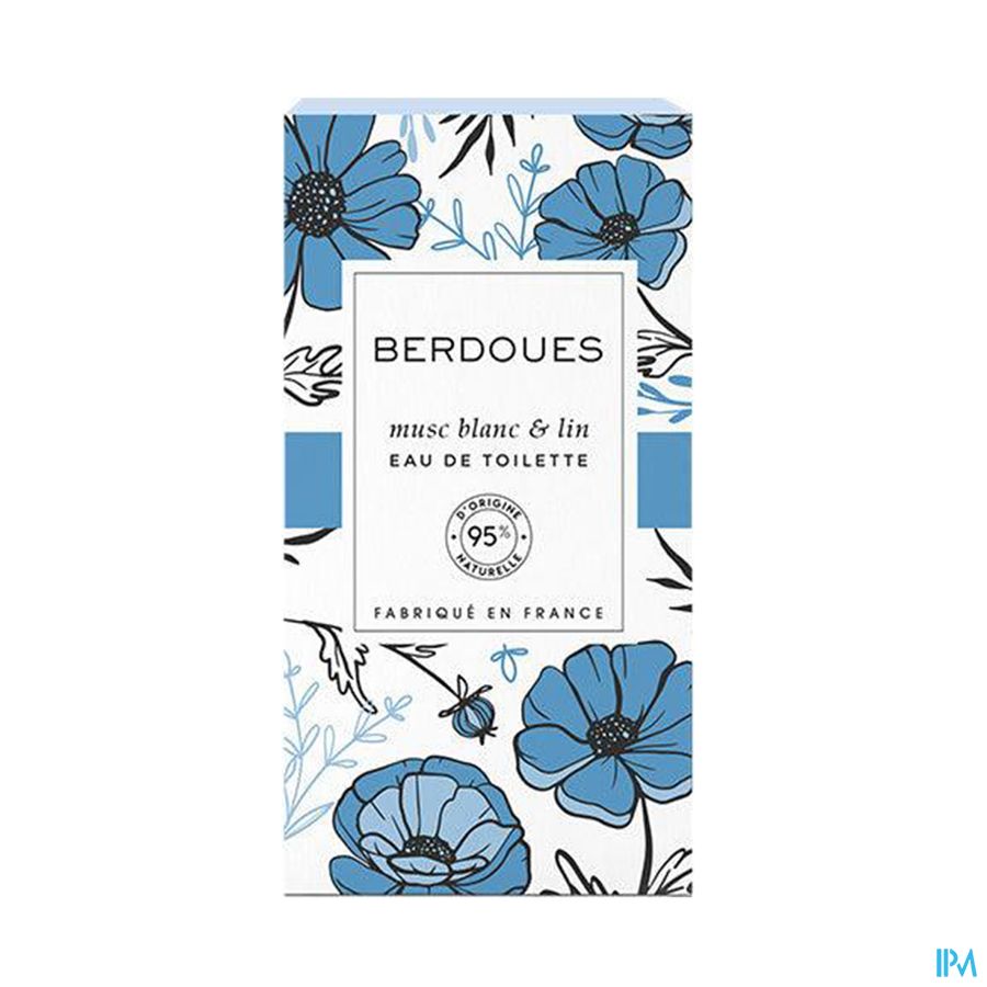 produit BERDOUES EDT MUSC BLANC ET LIN 100ML