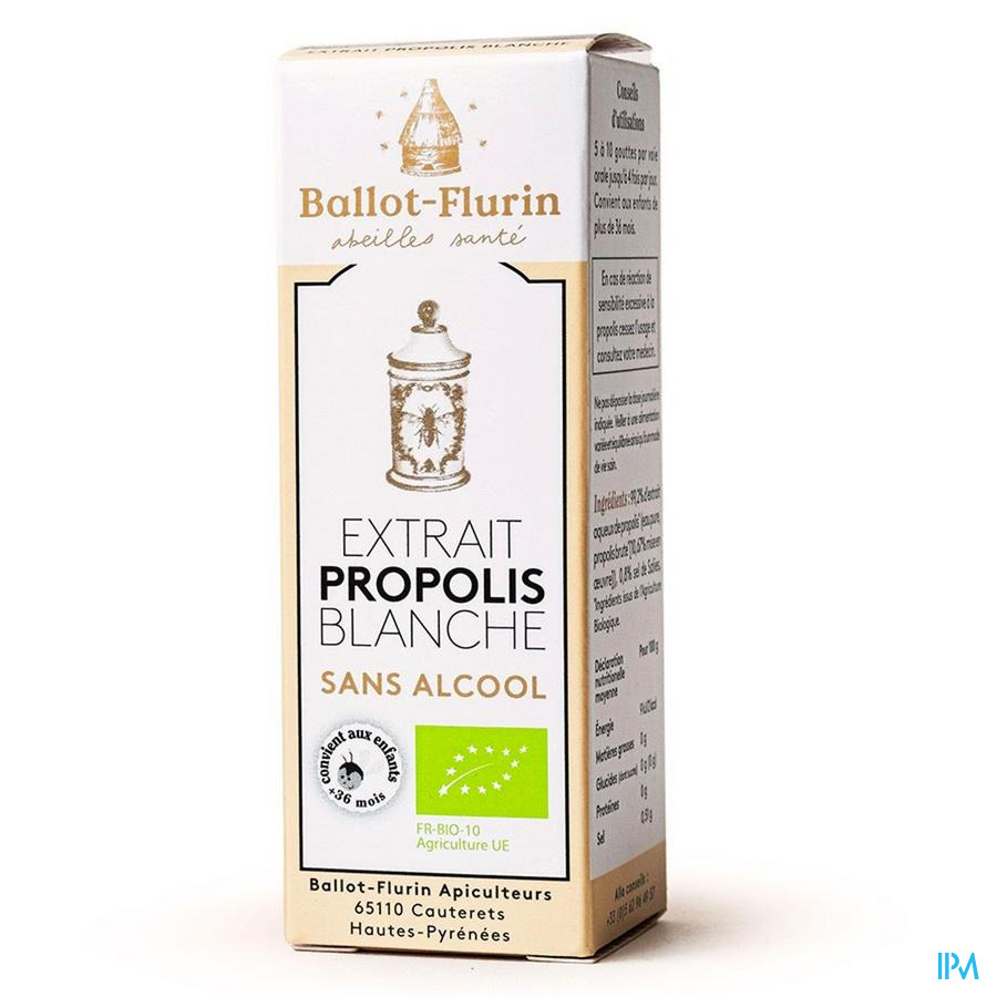 vignette Ballot Flurin Extrait De Propolis Sans Alcool Bio 15ml