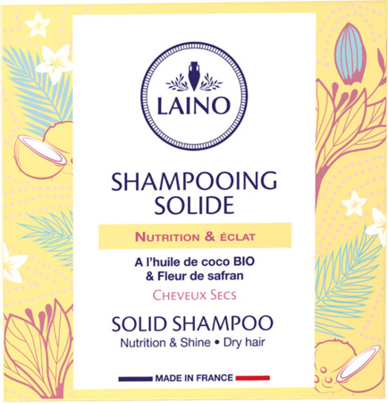 produit Laino Shampooing Solide Cheveux Secs 60g