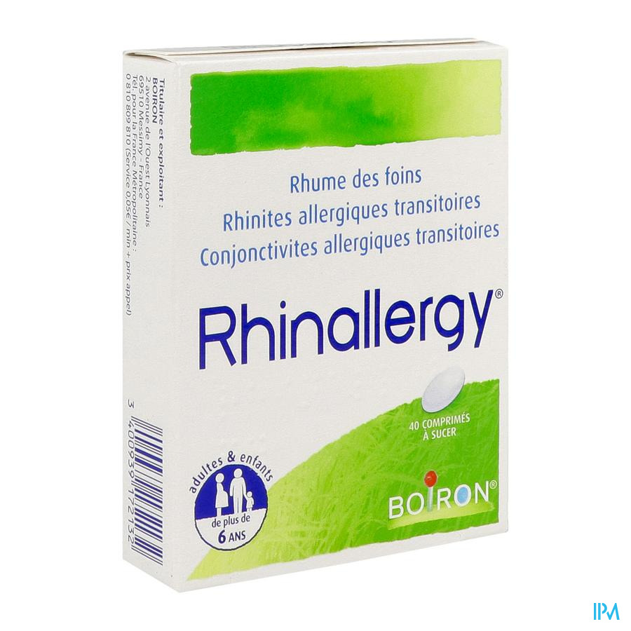 vignette Rhinallergy Comprime A Sucer 40
