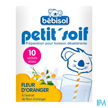 vignette Bebisol Petit Soif Preparation Pour Boisson Fleur Oranger Sachet 10