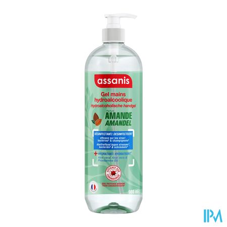 vignette Assanis Gel Hydroalcoolique Parfum Amande 980ml
