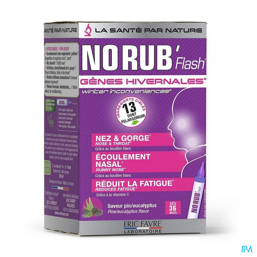 vignette Eric Favre No Rub Flash Unicadose 12