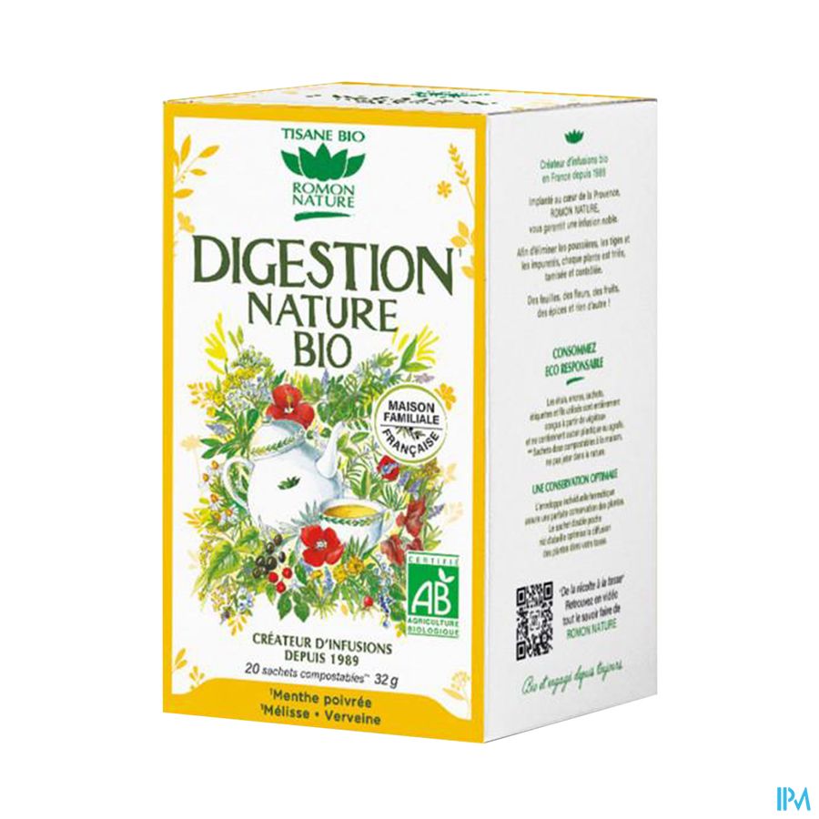produit ARAQUELLE DIGESTION NATURE BIO 32G
