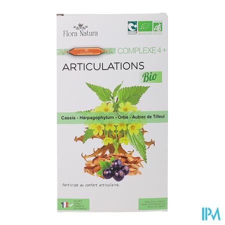 vignette Flora Natura Complexe 4+ Articulation Bio Ampoule 20