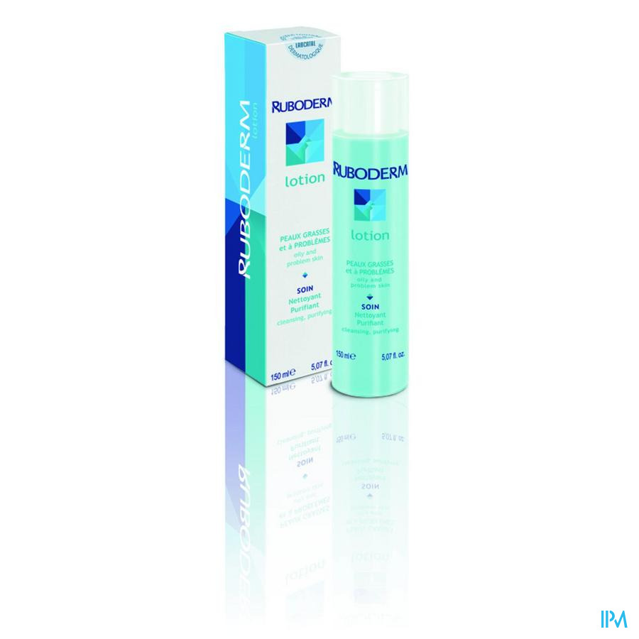 vignette Ruboderm Lotion Peaux Grasses Soin Nettoyant 150ml