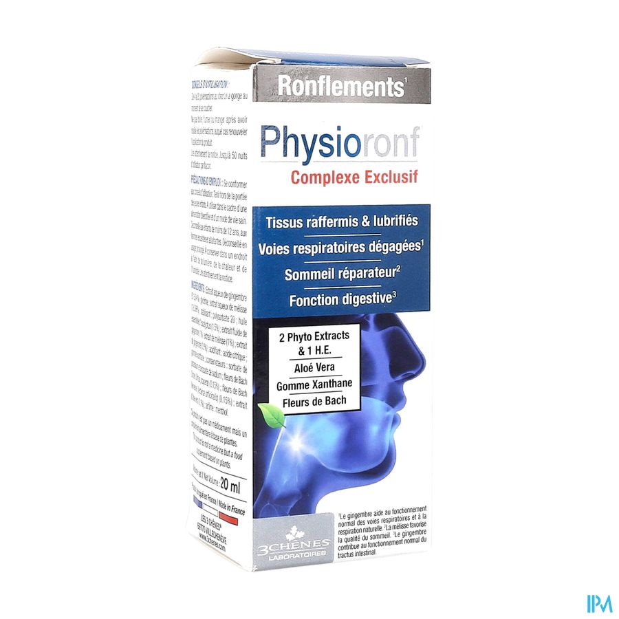 produit 3 CHENES PHYSIORONF SPRAY BUCC 20ML