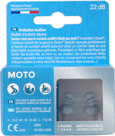 produit QUIES SPE MOTO PROT AUDIT 2