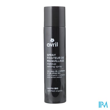 produit Avril Spray Fixateur De Maquillage Bio 100ml