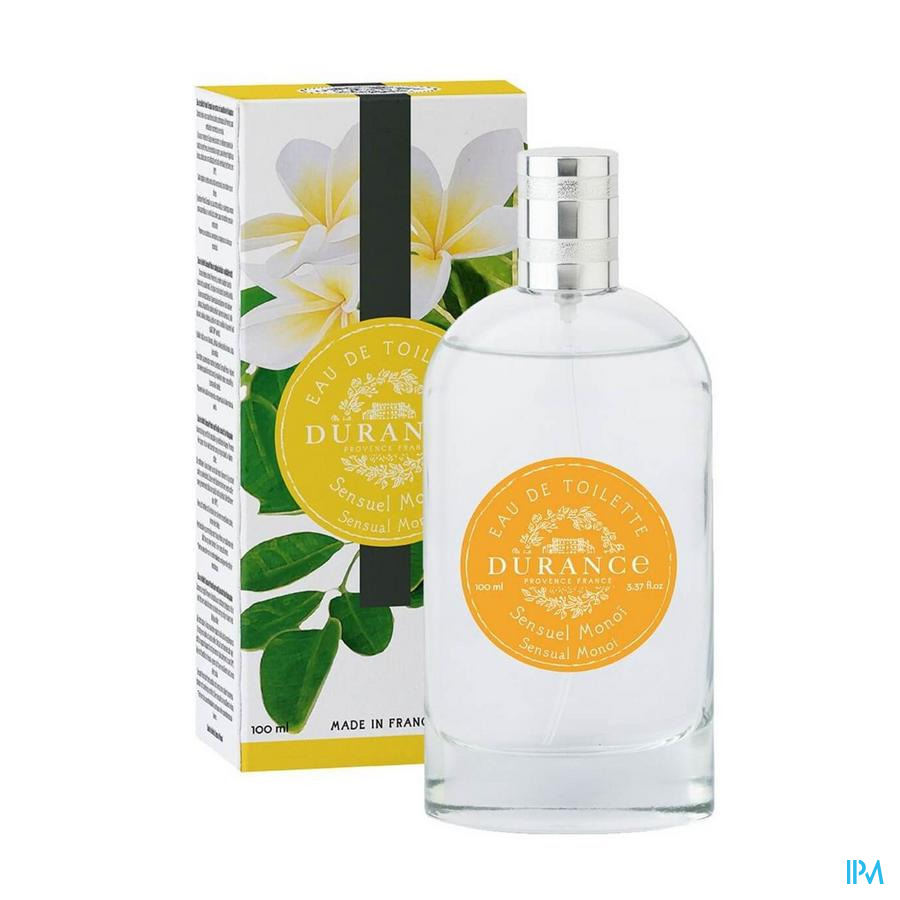 vignette Durance Eau De Toilette Sensuel Monoi Vaporisateur 100ml
