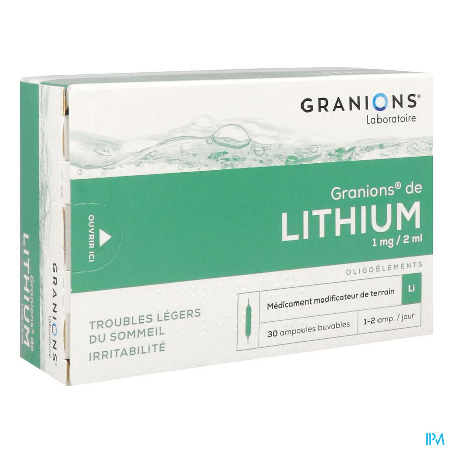 vignette GRANIONS LITHIUM AMP BUV 2ML 30
