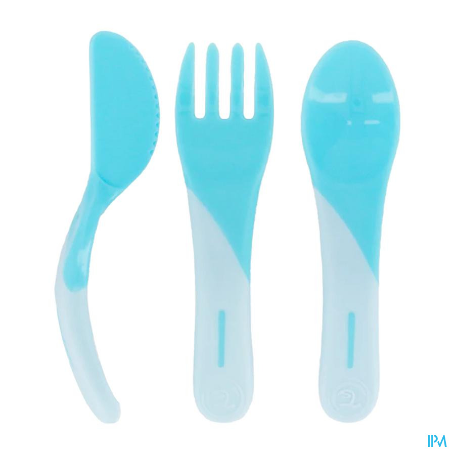 vignette TWISTSHAKE COUVERTS APPRENT BLEU P 6M+ 3