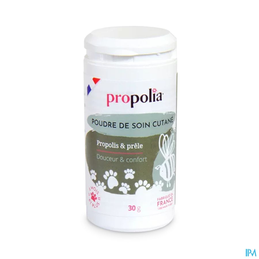 produit Propolia Poudre De Soin Cutane Animaux Ecosoin Bio Poudrier 30g