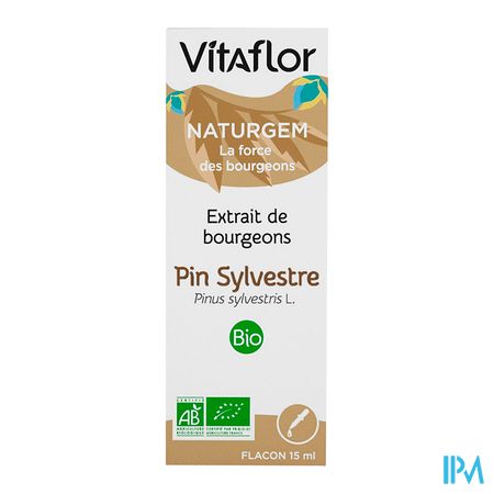 vignette Vitaflor Naturgem Extrait Bourgeon Bio Pin Sylv 15ml