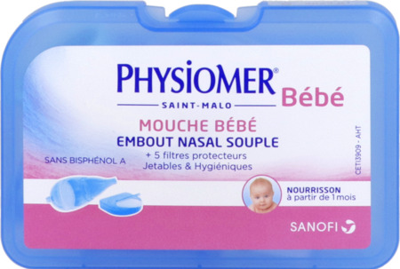 produit MOUCHE-BB PHYSIOMER+5FILTRES