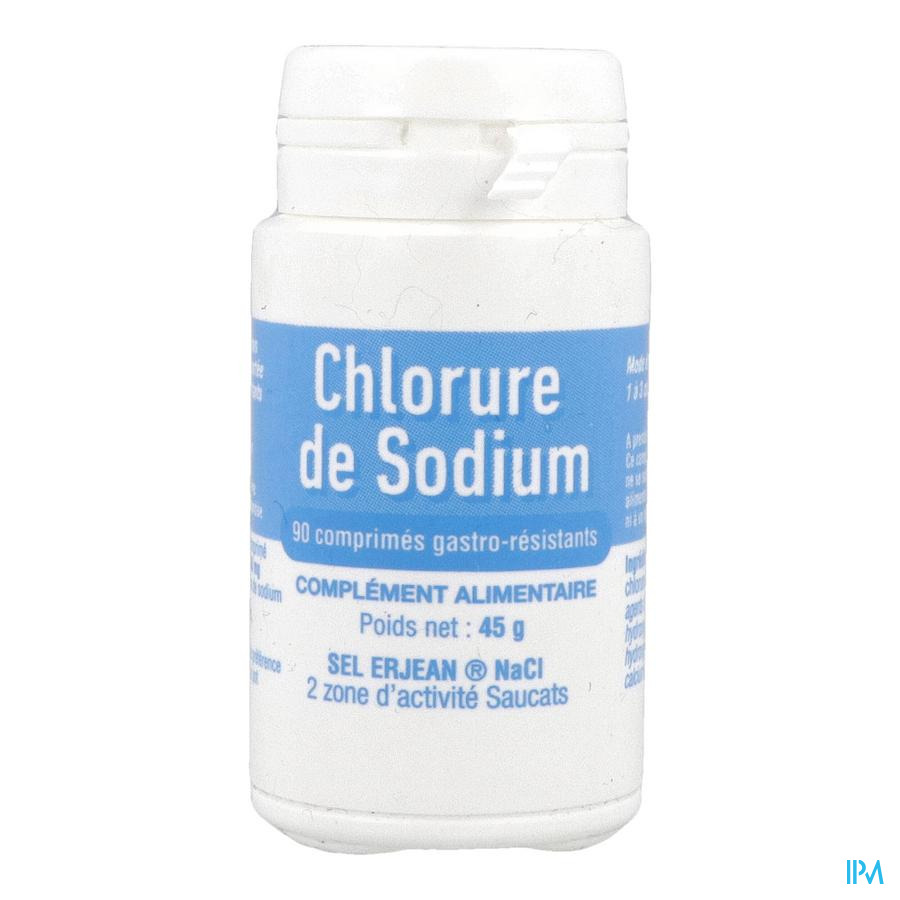 vignette Erjean Sodium Chlorure Comprime Gastroresistant 90