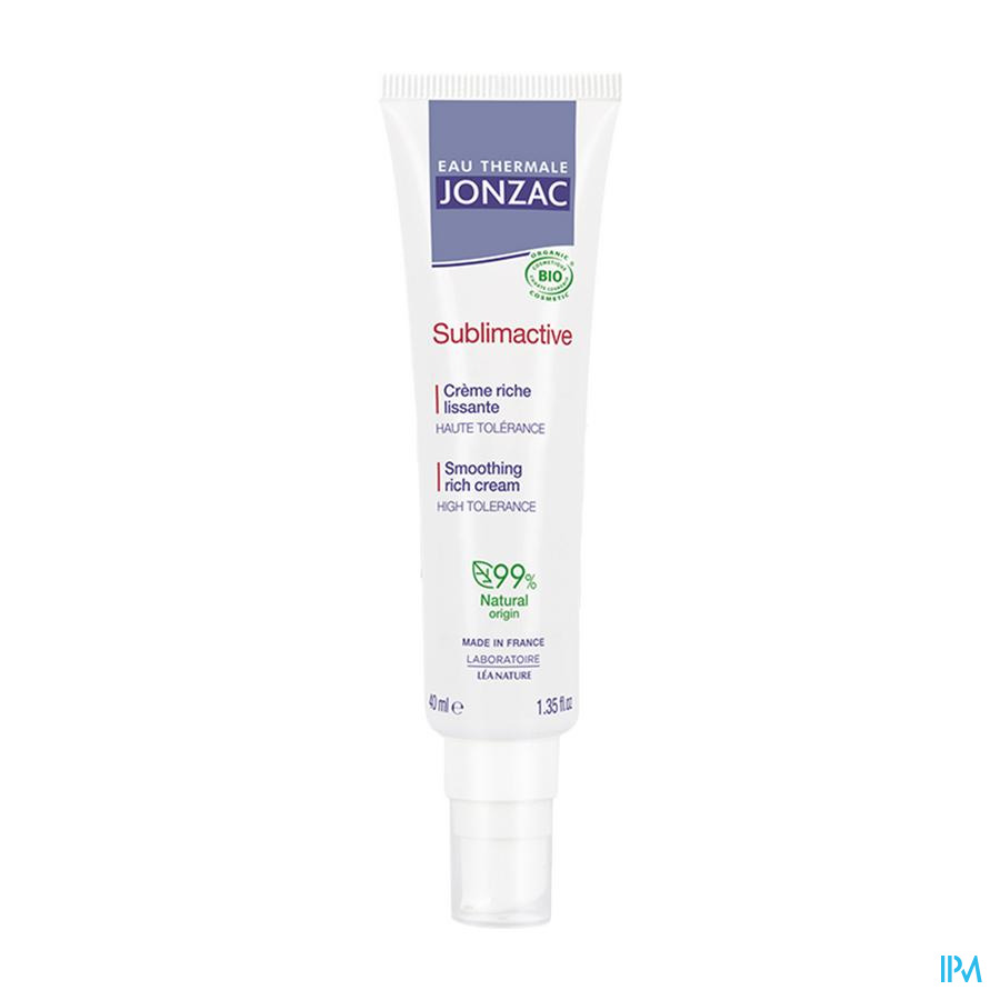 vignette JONZAC CREME RICHE LISSANTE 40ML