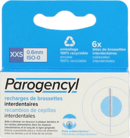 vignette Parogencyl Recharges Tetes Remplacables Brossettes Xxs