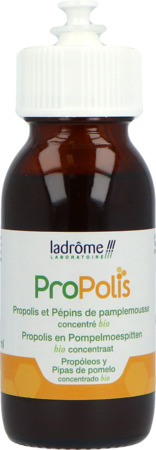 produit LADROME PROPOLIS/PEP/PAMPL BIO50ML