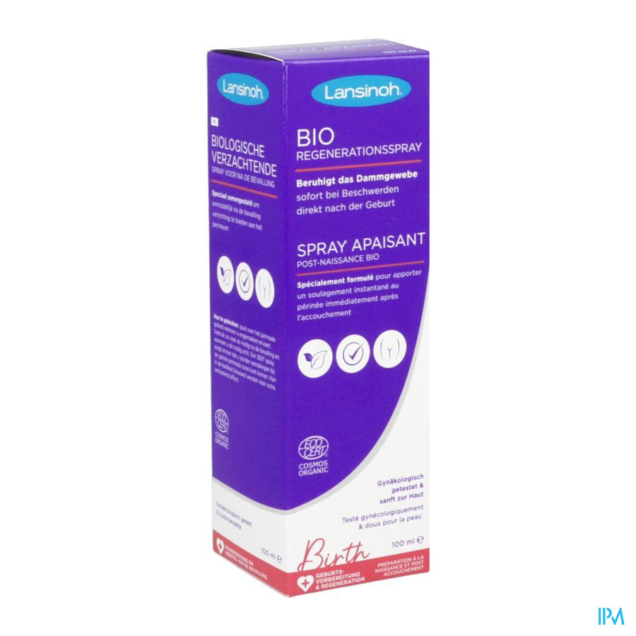 vignette Lansinoh Spray Apaisant Post Accouchement Bio 100ml