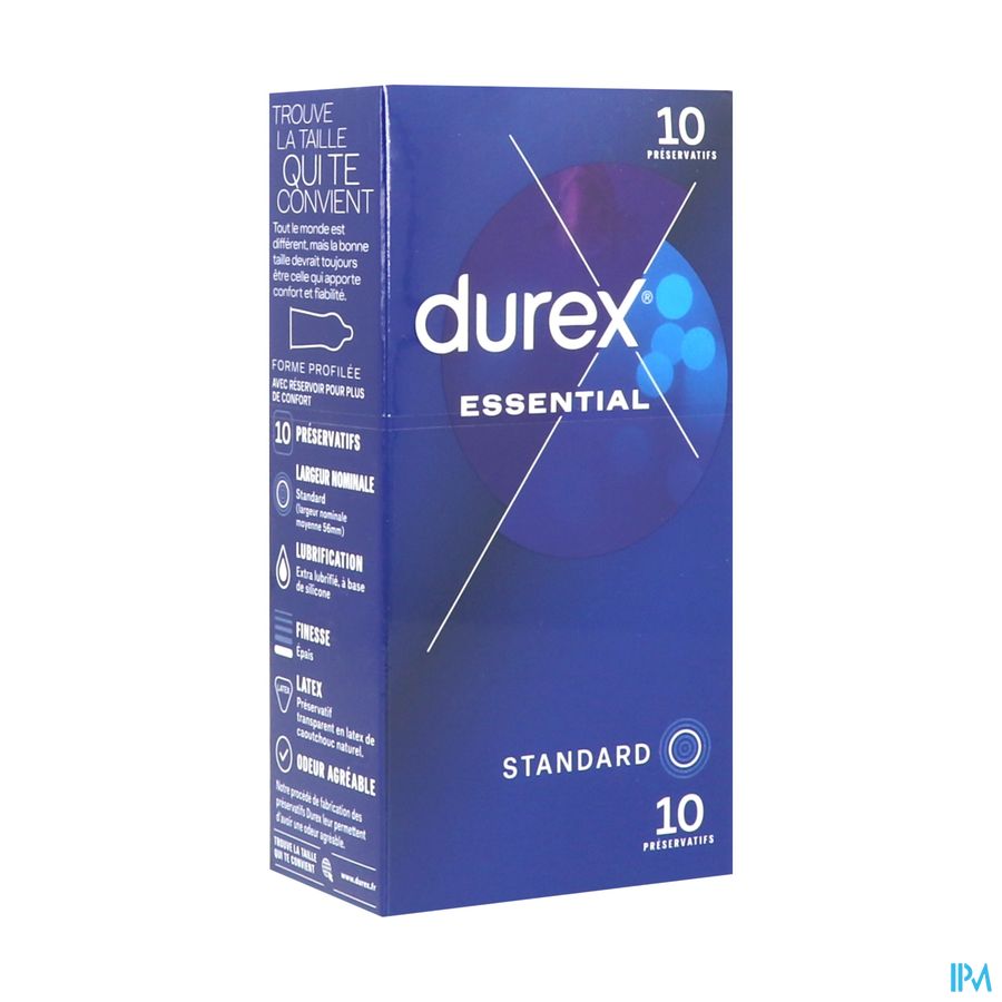 produit Durex Essential Preservatif 10