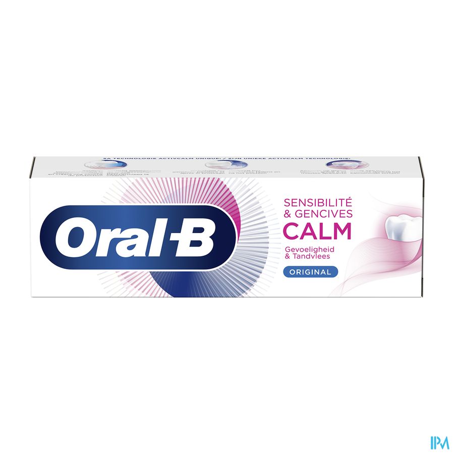 vignette Oral B Laboratoire Sensibilite Gencives Calm Dentifrice 75ml