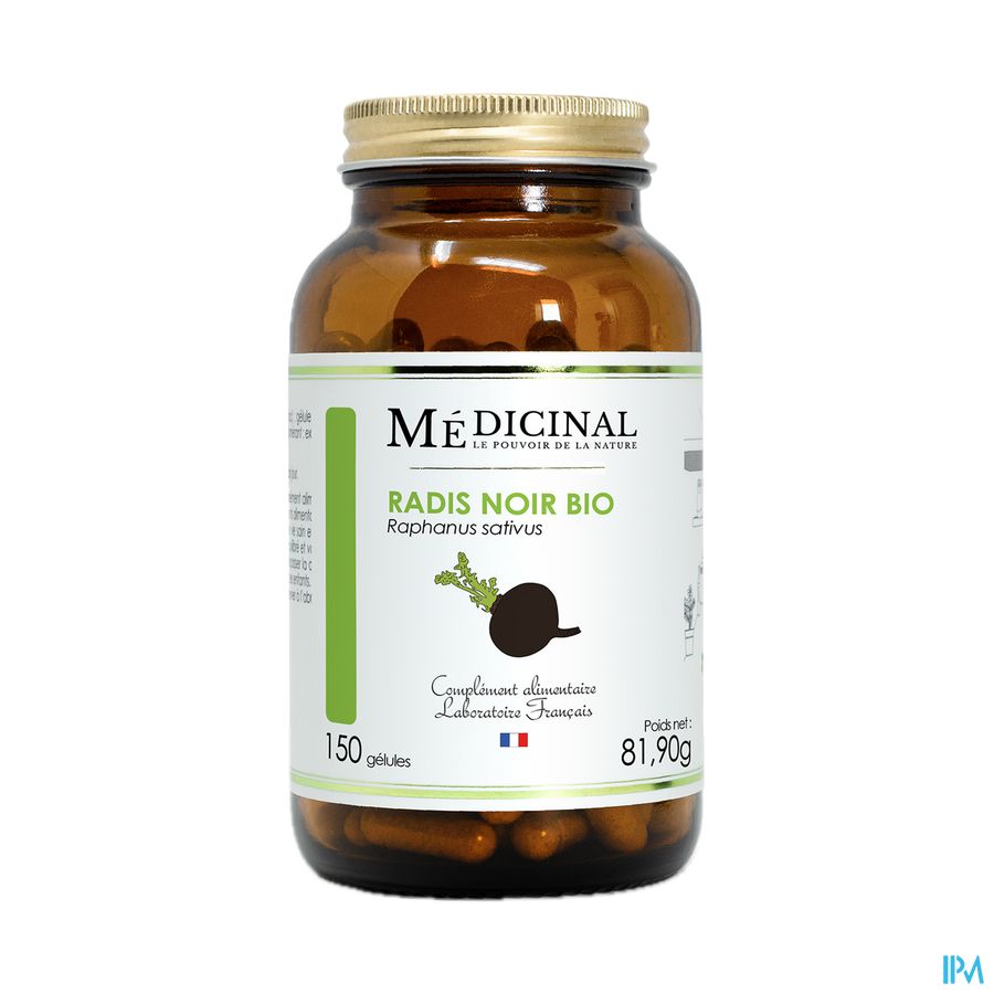 vignette MEDICINAL RADIS NOIR 150 GEL